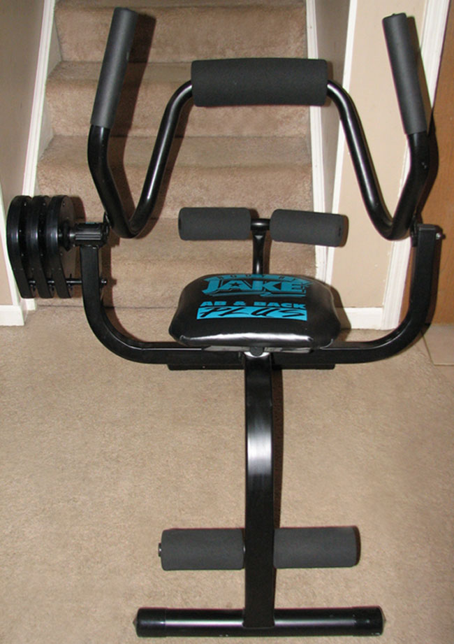 BODY by JAKE AB & BACK PLUS EXERCISE MACHINE w/ MANUALEUCSHIPS!! eBay